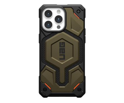 Etui do telefonów UAG Monarch Pro MagSafe iPhone 15 Pro Max kevlar elemental green 11422211397B